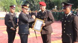 Peringati Hari Bhayangkara ke-80, Polres Lebak Berikan Penghargaan kepada Personel Berprestasi