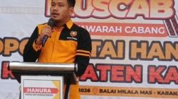Agra Reynold Gurning Pimpin Hanura Karo, Muscab IV Kukuhkan Arah Baru Menuju Partai Modern