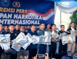 BNN RI Beserta Ditjen Bea Cukai Ungkap Peredaran Narkotika Internasional