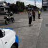 Personel Satsamapta dan Satlantas Polres Priok, Laksanakan Pengaturan Lalu Lintas untuk Wujudkan Arus Lalin yang Aman