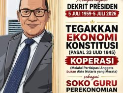 Ekonom Konstitusi Defiyan Cori : Pertumbuhan Ekonomi Tak Berarti Tanpa Penghapusan Kemiskinan