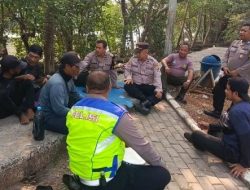 Jaga Jakarta On The Spot, Polres Pelabuhan Tanjung Priok Perkuat Kamtibmas Bersama Buruh Bongkar Muat di Pelabuhan Muara Baru