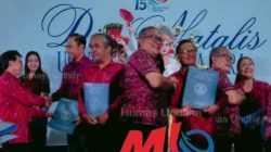MIO Bali Apresiasi Sekretaris MIO Bali I Nengah Rata Artana Setelah Menerima Rekognisi Dosen di Dies Natalis ke -15 