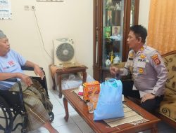 HUT Bhayangkara ke-80, Polsek Depok Salurkan Sembako Jalin Silaturahmi dengan Purnawirawan Polri