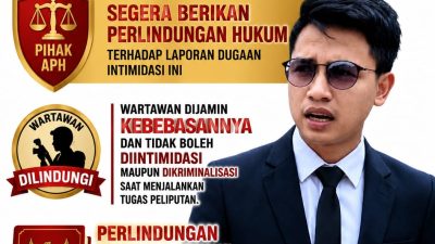 Aktivis Pares Adhara Soroti Dugaan Intimidasi terhadap Wartawan Utamapos, Desak APH Berikan Perlindungan Hukum.