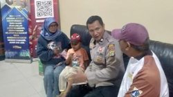 Respons Cepat Personel Polsek Kawasan Kalibaru Polres Tanjung Priok, Berhasil Mempertemukan Anak Hilang dengan Keluarganya