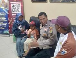Respons Cepat Personel Polsek Kawasan Kalibaru Polres Tanjung Priok, Berhasil Mempertemukan Anak Hilang dengan Keluarganya