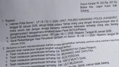 Keluarga Korban Pengeroyokan di Karawang Desak Polres Segera Tuntaskan Kasus 6 Bulan Tanpa Kepastian Hukum