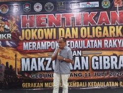 GMKR Serukan Penghentian Jokowi dan Oligarki, Desak Pemakzulan Gibran di Gedung Joang 45