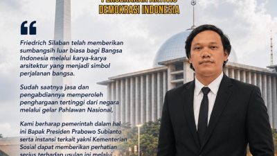Kepedulian dan Kepekaan Dr. Eriko Silaban yang Usulkan Fridrich Silaban sebagai Pahlawan Nasional Dapat Dukungan dari PADI