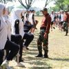 Tahun Ajaran Baru, Kodim Ponorogo Latih PBB dan Wasbang Para Siswa