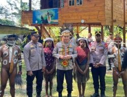 Astamaops Kapolri Berbagi Semangat Belajar Bersama Anak-Anak Papua di Pusat Olah Seni Wesaput