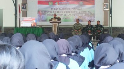 Kodim 0614/Kota Cirebon Buka Latihan Dasar Kepemimpinan Mahasiswa Poltekkes Kemenkes Tasikmalaya TA 2026