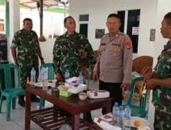 Perkuat Sinergitas dan Soliditas Lintas Institusi, Polsek Gempol Lakukan Silaturahmi ke Koramil Gempol  