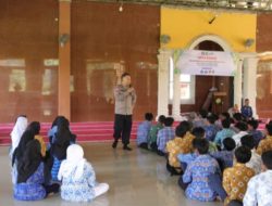 Tanamkan Nilai Luhur dan Kesadaran Hukum Polsek Dukupuntang Laksanakan Penyuluhan Kamtibmas di Masa Pengenalan Lingkungan Sekolah