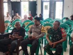 Wujud Tata Kelola yang Terpercaya, Sinergitas Muspika Kawal Pelaksanaan Lelang Tanah Titisara Desa Wangunharja  