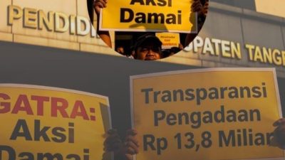 Transparansi Dipertanyakan, GATRA Ancam Aksi Damai Terkait Pengadaan Rp. 13,8 Miliar Dindik Kabupaten Tangerang