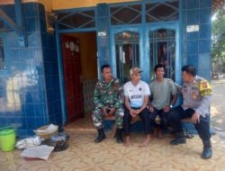 Menanam Rasa Saling Menghargai, Bhabinkamtibmas dan Babinsa Desa Kempek Edukasi Penggunaan Knalpot Sesuai Aturan