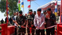 TNI Dan Sekda Indramayu Resmikan Jembatan Cilalanang 