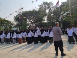 Tanamkan Kesadaran dan Karakter Sejak Dini, Ps. Kanit Binmas Polsek Astanajapura Lakukan Pembinaan di SMP Bina Cendikia