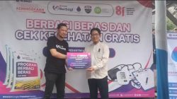 Peduli Sesama, Jagatara dan MTXL Gelar Aksi Berbagi Beras Serta Cek Kesehatan Gratis