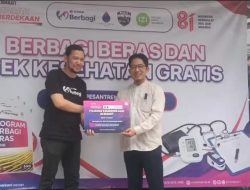 Peduli Sesama, Jagatara dan MTXL Gelar Aksi Berbagi Beras Serta Cek Kesehatan Gratis
