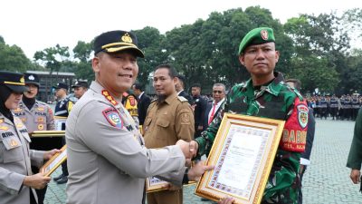 Babinsa Kejaksan Raih Juara Dua Lomba Tiga Pilar HUT Bhayangkara ke-80