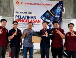 Pt. Mayor Group Regional Jayanti 3 Gelar Corporate Social Responsibility (CSR) Pelatihan Teknik Pengelasan  ‎