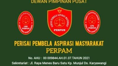 PERNYATAAN SIKAP DPP ORMAS PERPAM, Menyikapi Isu yang Beredar Terkait Dugaan Nikah Siri Gubernur Banten