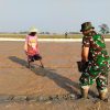 TMMD ke-129 Kodim 0620/Kab. Cirebon Wujudkan Ketahanan Pangan, Pembibitan Padi 1 Hektar Resmi Dimulai di Desa Luwung Kencana