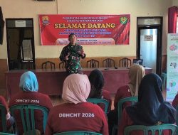 Satgas TMMD Ke-129 Bekali Ibu-Ibu Desa Luwung Kencana dengan Wawasan Kebangsaan