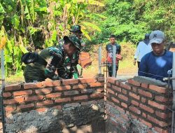 TMMD Ke-129 Kodim 0620/Kab. Cirebon Pacu Pembangunan MCK dan Revitalisasi Air Bersih, Harapan Baru Warga Luwung Kencana Mulai Terwujud