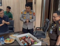 Perkuat Sinergitas Penegakan Hukum, Kapolres Pelabuhan Tanjung Priok Kunjungi Kejaksaan Negeri Jakarta Utara Peringati Hari Bhakti Adhyaksa ke – 66
