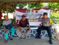 Program Ngobin Jembatan Hati Bhabinkamtibmas Polsek Depok Eratkan Kedekatan dan Wujudkan Lingkungan Aman di Desa Plumbon