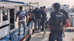 Polsek Kawasan Sunda Kelapa Polres Tanjung Priok, Berikan Pelayanan dan Pengamanan Wisatawan ke Kepulauan Seribu.