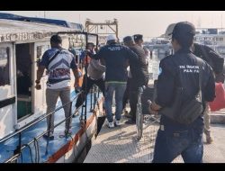 Polsek Kawasan Sunda Kelapa Polres Tanjung Priok, Berikan Pelayanan dan Pengamanan Wisatawan ke Kepulauan Seribu.