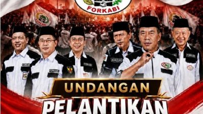 Ketua Umum (DPP-GMPK) Dr. Douglas Pasaribu, Hadiri Acara Pelantikan Pengurus DPP Forkabi 2026 – 2031