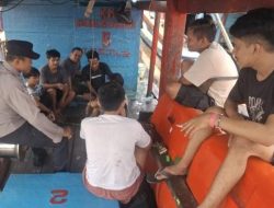 Bhabinkamtibmas Muara Angke Polsek Kawasan Sunda Kelapa Intensifkan DDS dan Sambang kepada ABK Kapal di Pelabuhan Muara Angke