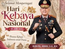 Kapolda Banten Ajak Masyarakat Lestarikan Warisan Budaya Bangsa di Hari Kebaya Nasional 2026