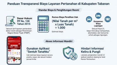 Sedang Mengurus Urusan Pertanahan di Tabanan? Cari Tahu Biayanya Secara Transparan