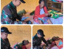 Satgas Kesehatan TMMD Ke-129 Kodim 0620/Kab. Cirebon Sigap Layani Warga, Wujud Nyata Kepedulian TNI di Desa Luwung Kencana