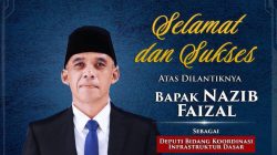 Mari Kita Kawal Infrastruktur Dasar untuk Masyarakat — Selamat Bertugas Bapak Nazib Faizal