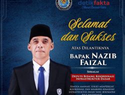 Mari Kita Kawal Infrastruktur Dasar untuk Masyarakat — Selamat Bertugas Bapak Nazib Faizal