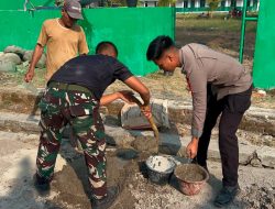 Kolaborasi Tanpa Batas, TNI-Polri dan Masyarakat Bersatu Wujudkan Pembangunan Melalui TMMD ke-129 Kodim 0620/Kab. Cirebon