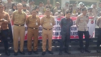 MARWAH PERS DIUJI: Jurnalis Kuningan Gelar Aksi Damai Tolak Stigma “Londo Ireng”, Tegas Minta Presiden Hargai Profesi Wartawan