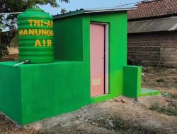 Akses Sanitasi dan Air Bersih Kian Nyata, Empat dari Lima Titik Pembangunan MCK & Revitalisasi Air TMMD ke-129 Kodim 0620 Berhasil Diselesaikan 100 Persen