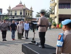 Kapolres Pelabuhan Tanjung Priok Tekankan Disiplin, Integritas, dan Komitmen Anti Narkoba Saat Pimpin Apel Pagi Personel