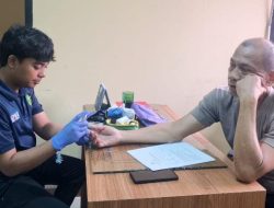 Sidokkes Polres Tanjung Priok Laksanakan Skrining Risiko Penyakit Jantung Koroner bagi Personel PNPP