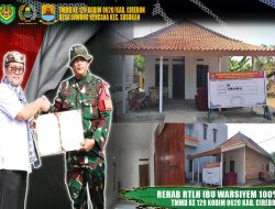 Semangat Gotong Royong Berbuah Hasil, Rehab Rumah Ibu Warsiyem Tuntas dalam Program TMMD ke-129 Kodim 0620/Kabupaten Cirebon