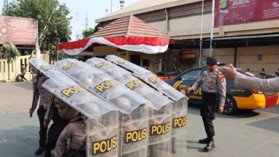 Tingkatkan Kesiapsiagaan Personel Melalui Latihan Peningkatan Kemampuan Dalmas